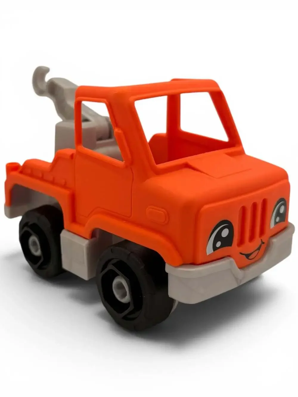 Fisher-Price Little People Help and Go Orange Tow Truck Vehicle